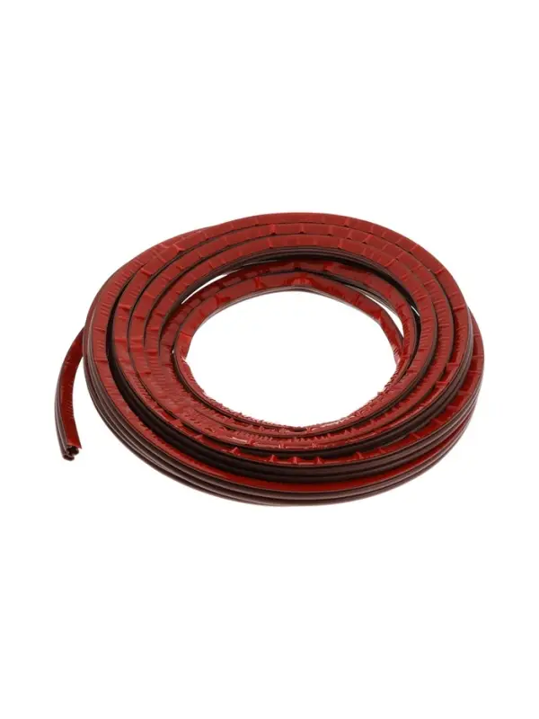 Уплотнитель самоклеящийся ТУНДРА, утеплитель для дверей, 10х12 мм, 6 м.