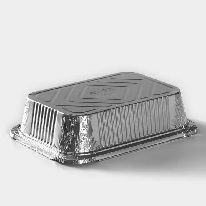 Форма из фольги для выпечки и запекания Доляна, 2 л, 25&times;18&times;6,5 см