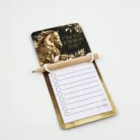 Магнит с блоком и карандашом &laquo;Новогодний&raquo;, микс 5 шт., 7&times;14.4 см