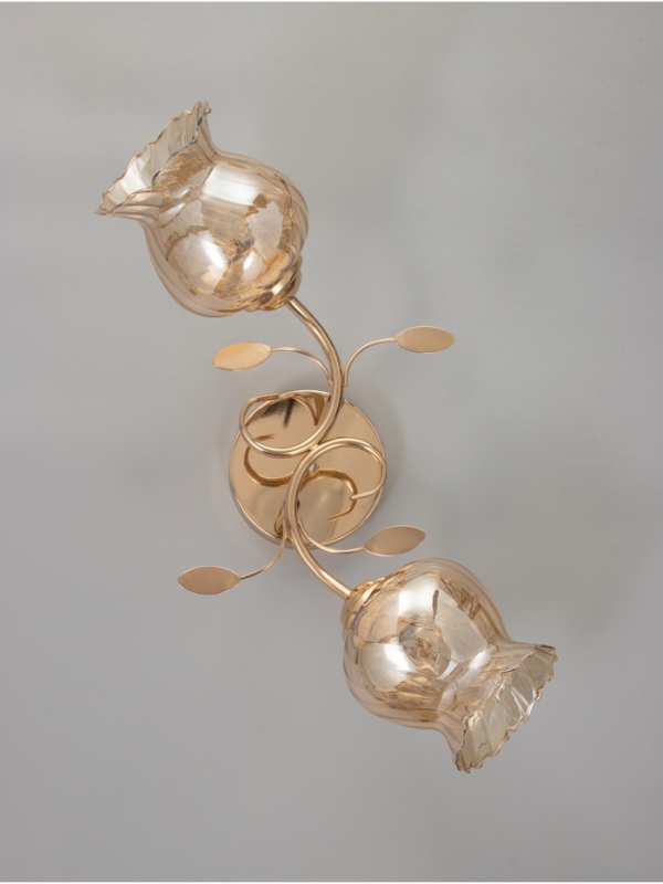 Люстра "Лиза" 2х40Вт Е27 золото