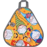 Ледянка мягкая Gnome, треугольная, цвет МИКС