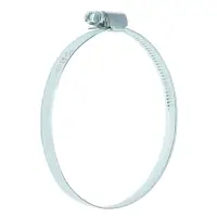 Хомут червячный ZEIN engr, несквозная просечка, диаметр 72-95 мм, ширина 9 мм, оцинкованный