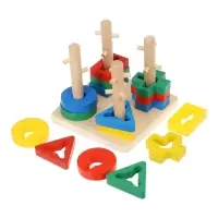 Развивающий деревянный сортер