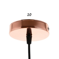 Светильник BayerLux 69960/1 E27 40Вт розовое золото 17х17х22-122 см