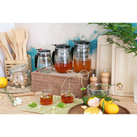 Чайник стеклянный заварочный Magistro &laquo;Мехико&raquo;, 750 мл, с металлическим ситом, пластиковая колба