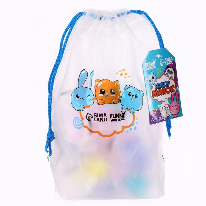 Антистресс сквиш мялка &laquo;Дельфин&raquo;, с песком, тянучка