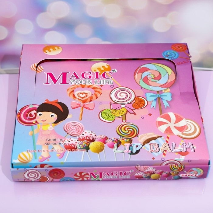 Бальзам для губ &laquo;Медовый леденец&raquo;, микс цветов и ароматов