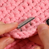 Декоративные элементы на прокол &laquo;Hand made&raquo;, 3,5 &times; 1 см, 10 шт, цвет серебряный