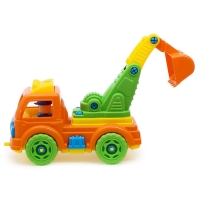 Автомобиль-конструктор &laquo;Экскаватор&raquo;, 34 детали