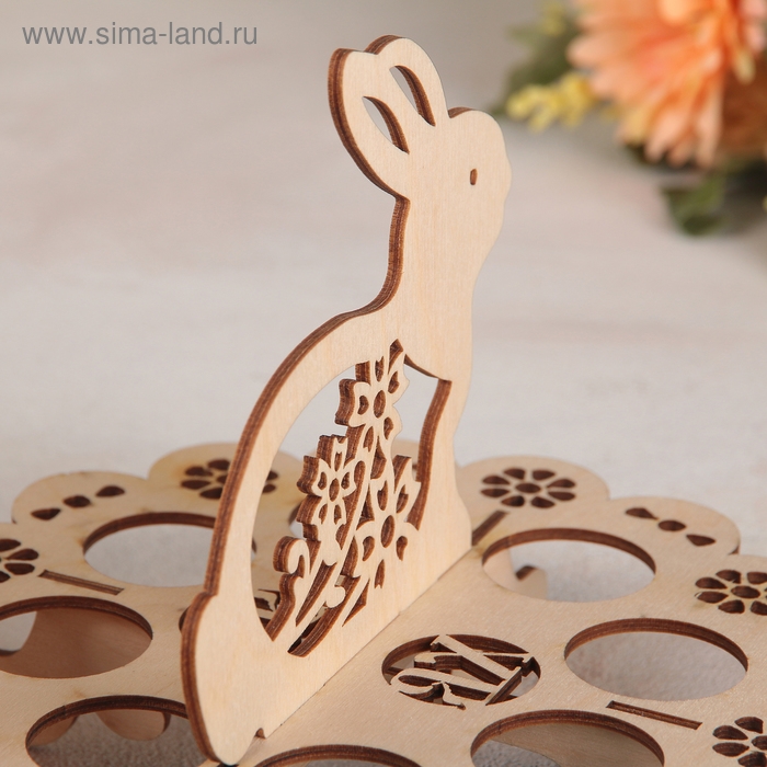 Подставка для яиц &laquo;Зайчик&raquo;, 20&times;20&times;16 см