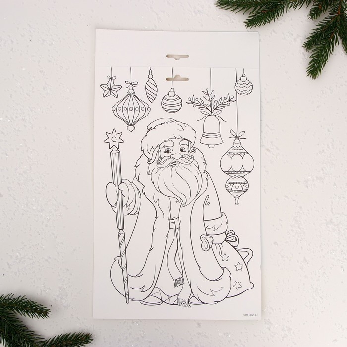 Новогодняя игра на липучках &laquo;Новый год! Украшаем ёлочку&raquo;