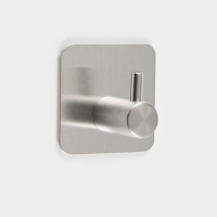 Крючки самоклеящиеся для ванной комнаты St&ouml;lz, 4 шт, цвет серебристый