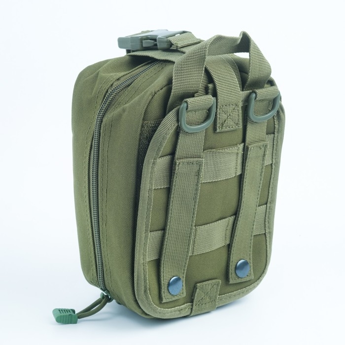 Подсумок медицинский, тактический, олива, 20 х 15 см