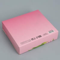 Коробка подарочная складная, упаковка, &laquo;С 8 марта&raquo;, 20 х 18 х 5 см