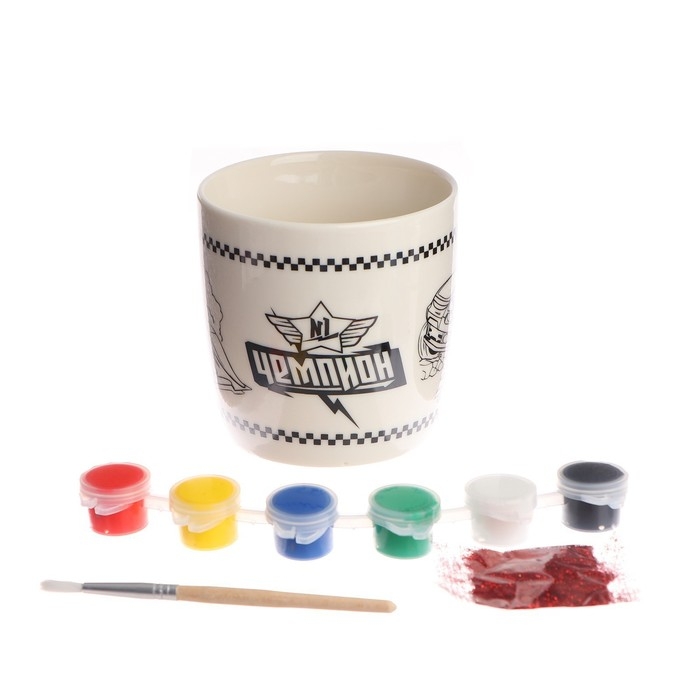 Кружка под роспись &laquo;Чемпион&raquo;, 300 мл