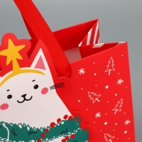 Пакет подарочный новогодний &laquo;С Новым годом!&raquo;, 22 х 22 х 10 см, Новый год