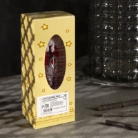 Светодиодная фигура &laquo;Свеча с Дедом Морозом&raquo; 7 &times; 20 &times; 7 см, пластик, батарейки АААх2 (не в комплекте), свечение тёплое белое