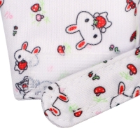 Прорезыватель-рукавичка &laquo;Зайка&raquo;, цвет красный/желтый, Крошка Я