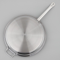 Сковорода &laquo;Общепит&raquo;, d=40 см, толщина корпуса 0,8 мм, дно 3,5 мм, антипригарное покрытие, индукция