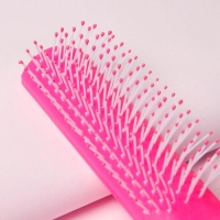 Расчёска массажная, 3 &times; 21 см, цвет МИКС