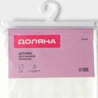 Штора для ванны Доляна &laquo;Квадро&raquo;, 180&times;180 см, EVA