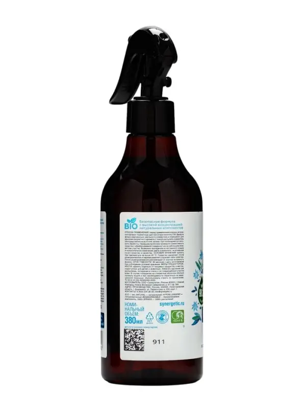 Освежитель воздуха Synergetic &laquo;Горные травы и эдельвейс&raquo;, 380 мл