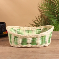 Корзина плетеная 28x19x10 см, ротанг