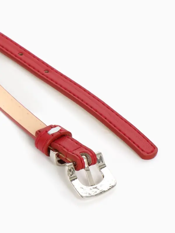 Ремень жен 05-02-02-01, Март2513, 1,3*0,3*110 см, без винта, пряж металл, 1 прокол,