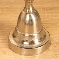 Подсвечник "Юла" 7,5х7,5х26 см, алюминий