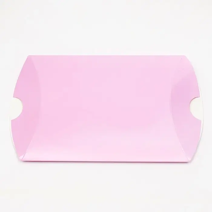 Коробка складная розовая, 19 х 14 х 4 см