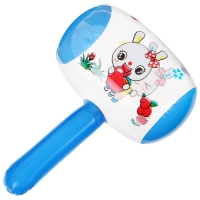 Игрушка надувная &laquo;Молоток&raquo;, со звуком, 25 см, цвет МИКС