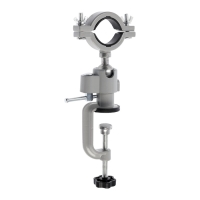 Стойка для дрели ТУНДРА, винтовой зажим, поворотный шарнир 360&deg;, d=60 мм, длина 253 мм