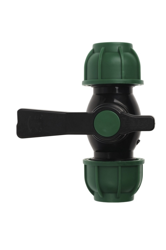 Кран шаровой ПНД ZEIN, 32 мм, цанга