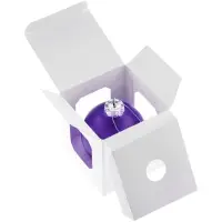 Елочный шар Finery Matt, 8 см, матовый фиолетовый