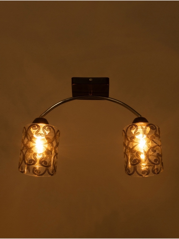 Люстра 1111/2CR E27 40Вт хром 35х10х28 см BayerLux