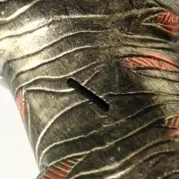 Копилка "Тигр" 14х12,5х24 см, золотой