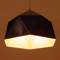 Светильник Edward 1х40Вт Е27 пр-1м темно-фиолетовый 38х38х25см