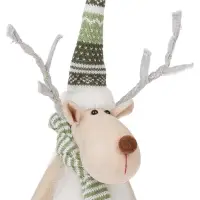 Фигура текстиль &laquo;Новогодний лосик&raquo; 58 см, 10 LED, от батареек АА&times;3, свечение тёплое белое