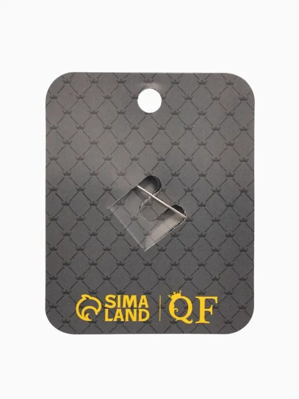 Брошь "Цветок лилии", цвет серебро