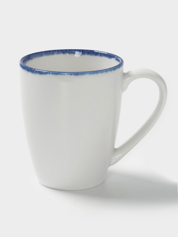 Кружка "Blue Lagoon" Magistro 350мл, 12,8х9х10,8, цвет белый, синий