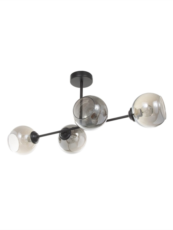 Люстра  "Истра" 4х40Вт Е27 черный