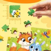 Пазл детский &laquo;Лисёнок и зайчик&raquo;, 54 элемента