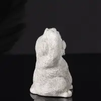 Набор статуэток "Три кота: ничего не вижу, не слышу, не говорю" 7 см, серый