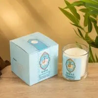 Свеча ароматическая в стекле "Гардения" соевый воск 120гр