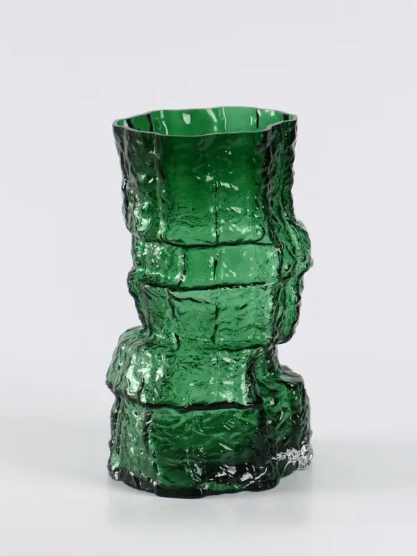 Ваза &laquo;Гоэтано&raquo;, 24.5&times;13 см, стекло, зелёная