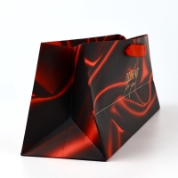 Пакет под бутылку горизонтальный &laquo;Тебе подарок&raquo;, 36 &times; 10 &times; 13 см