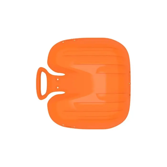 Санки-ледянки с мягкой сидушкой &laquo;Вираж&raquo;, оранжевые, 39&times;37см