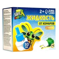Комплект от комаров SAFEX KIDS (фумигатор+жидкость), 1 шт.
