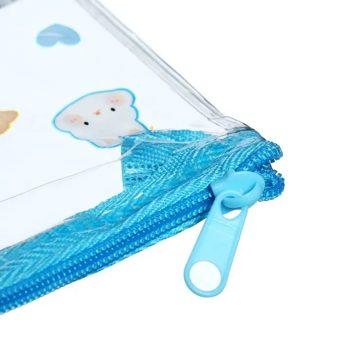 Пенал на молнии "Зверушки", МИКС