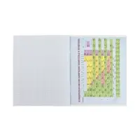 Тетрадь предметная 48 листов в клетку, Calligrata &laquo;Герб. Химия&raquo;, обложка мелованный картон